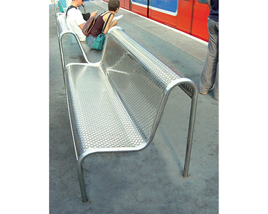 ms6 g metropolitan steel seat stainless steel bright polished