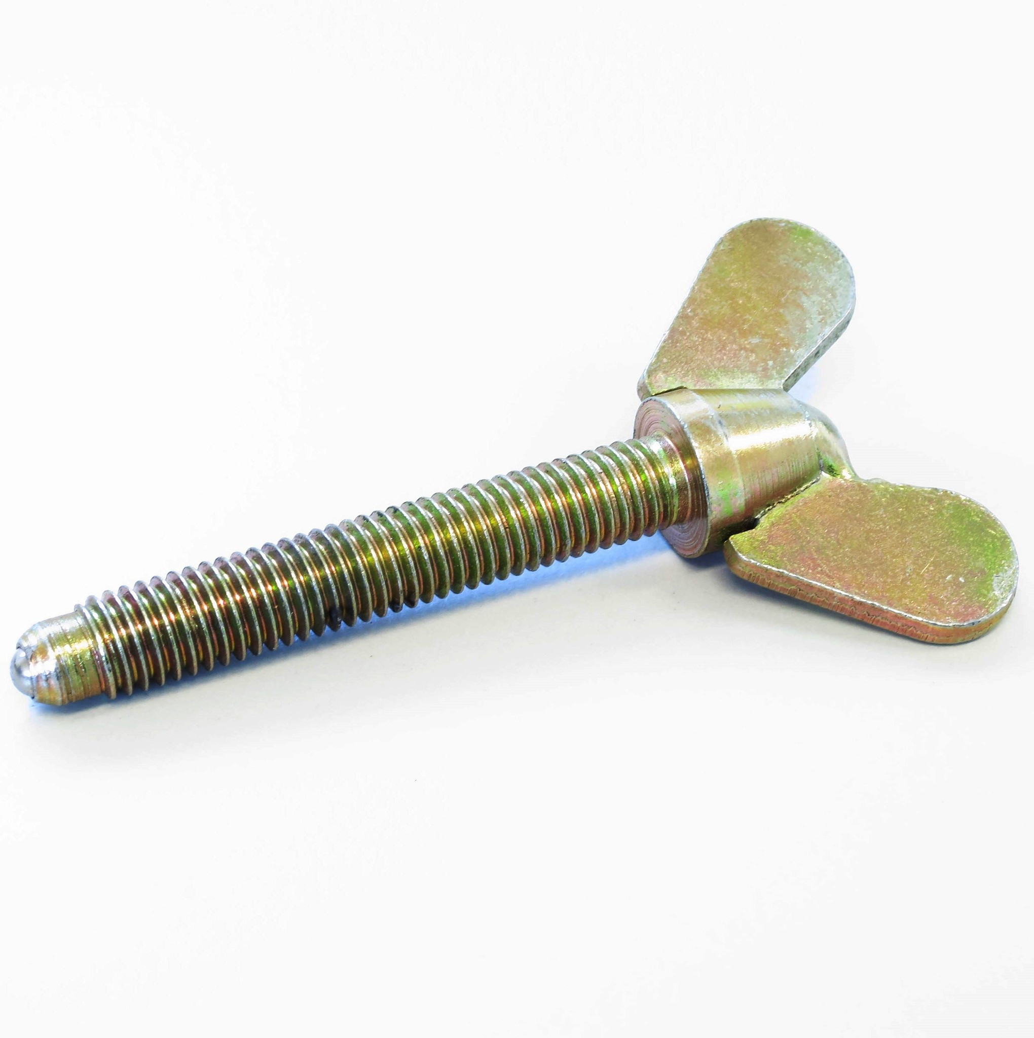 Wing screws for pipe clamps